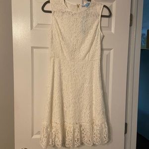 Draper James NWT Ivory Lace Dress Size 4
